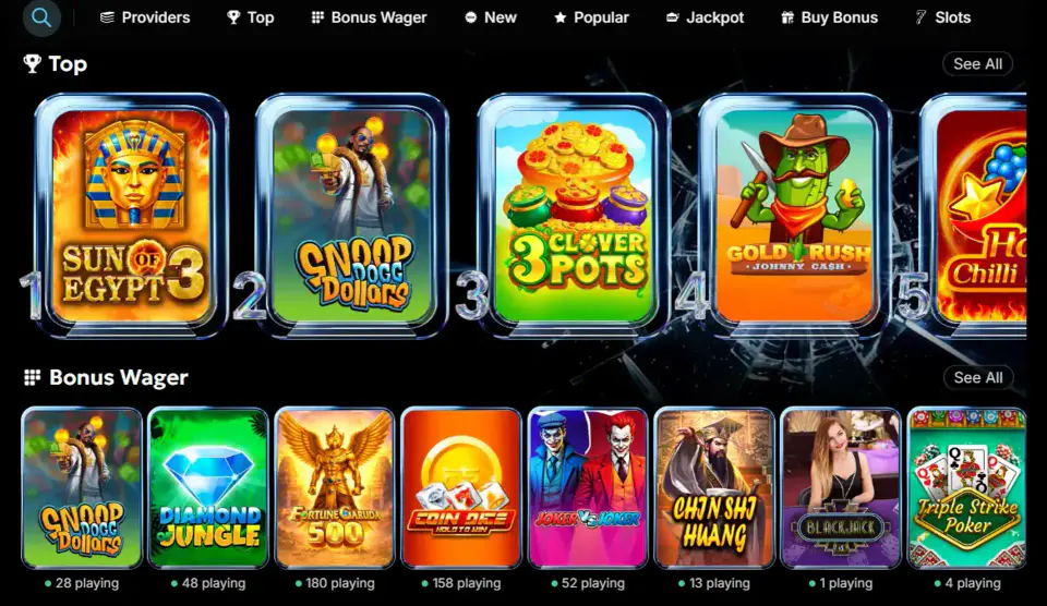 tweedbet casino games